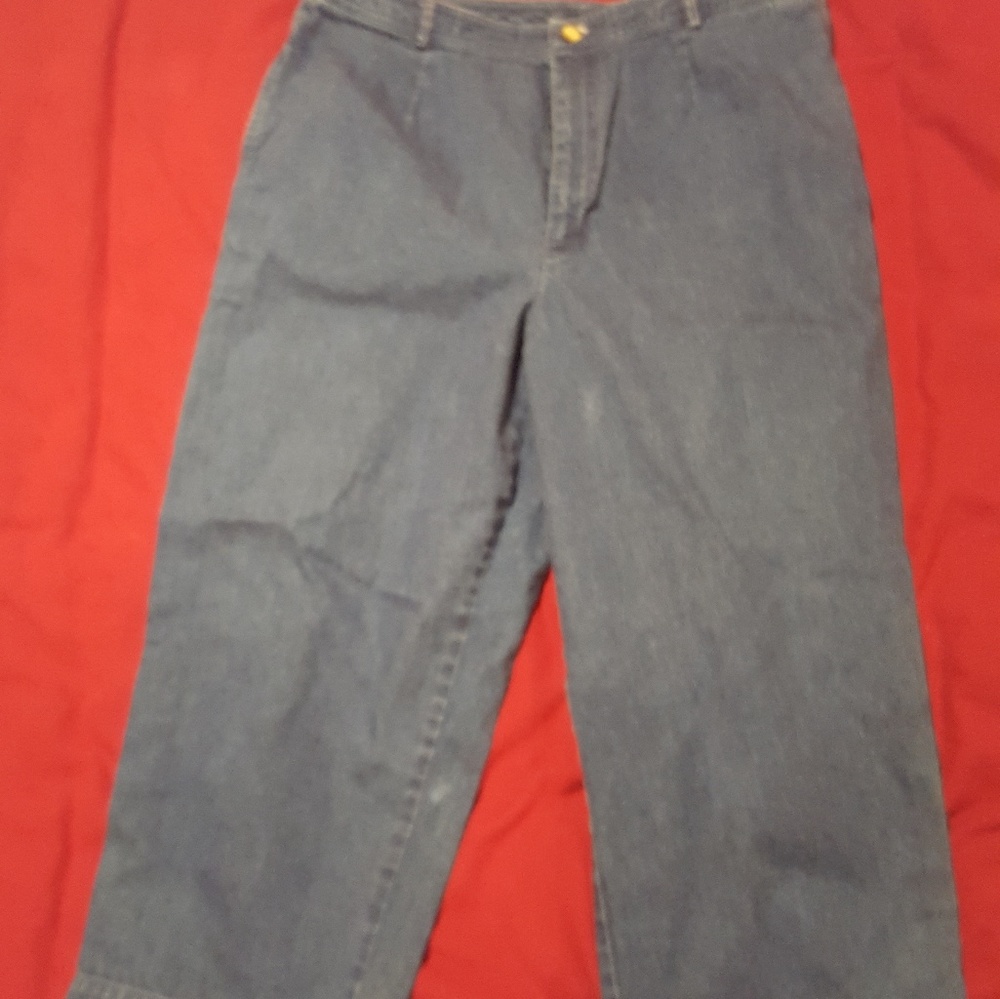 Talbots Petite denim capris